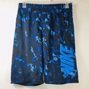 Nike Mens Board Shorts Big Logo Swim Trunks Large